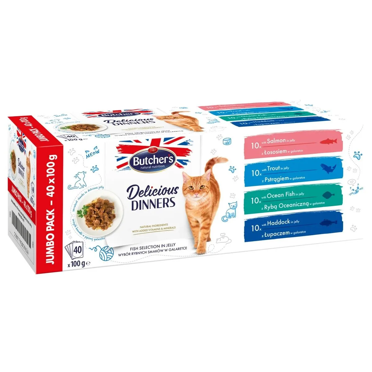 Aliments pour chat butcher s delicious dinners poisson 40 x 100 g s919717125. Diaytar, la boutique en ligne qui pense à tout : des gadgets électroniques les plus futés aux objets maison les plus design