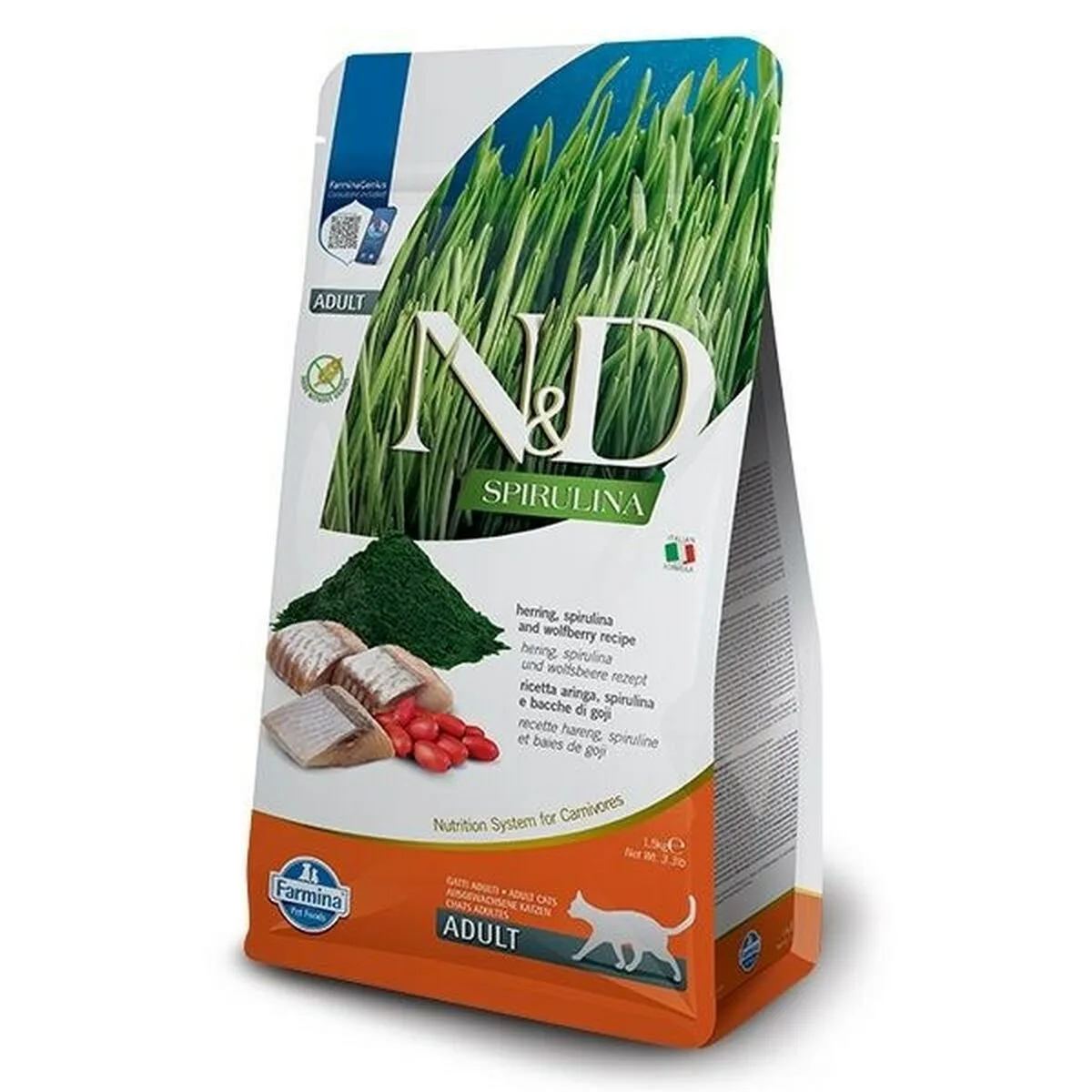 Aliments pour chat farmina n d spirulina herring herbe a chat adulte 1 5 kg s913232597. Découvrez l'univers Diaytar - Des milliers de produits sélectionnés avec soin pour vous.