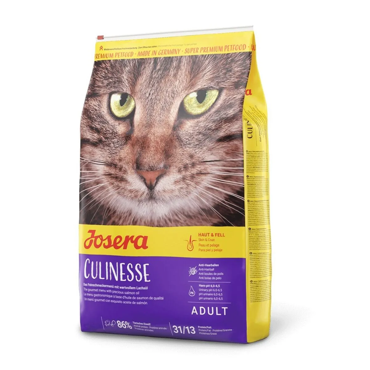 Aliments pour chat josera culinesse adulte saumon oiseaux 10 kg s910562326. Notre philosophie : le produit parfait n'existe pas. C'est pourquoi Diaytar en propose des milliers, pour que vous le créiez.