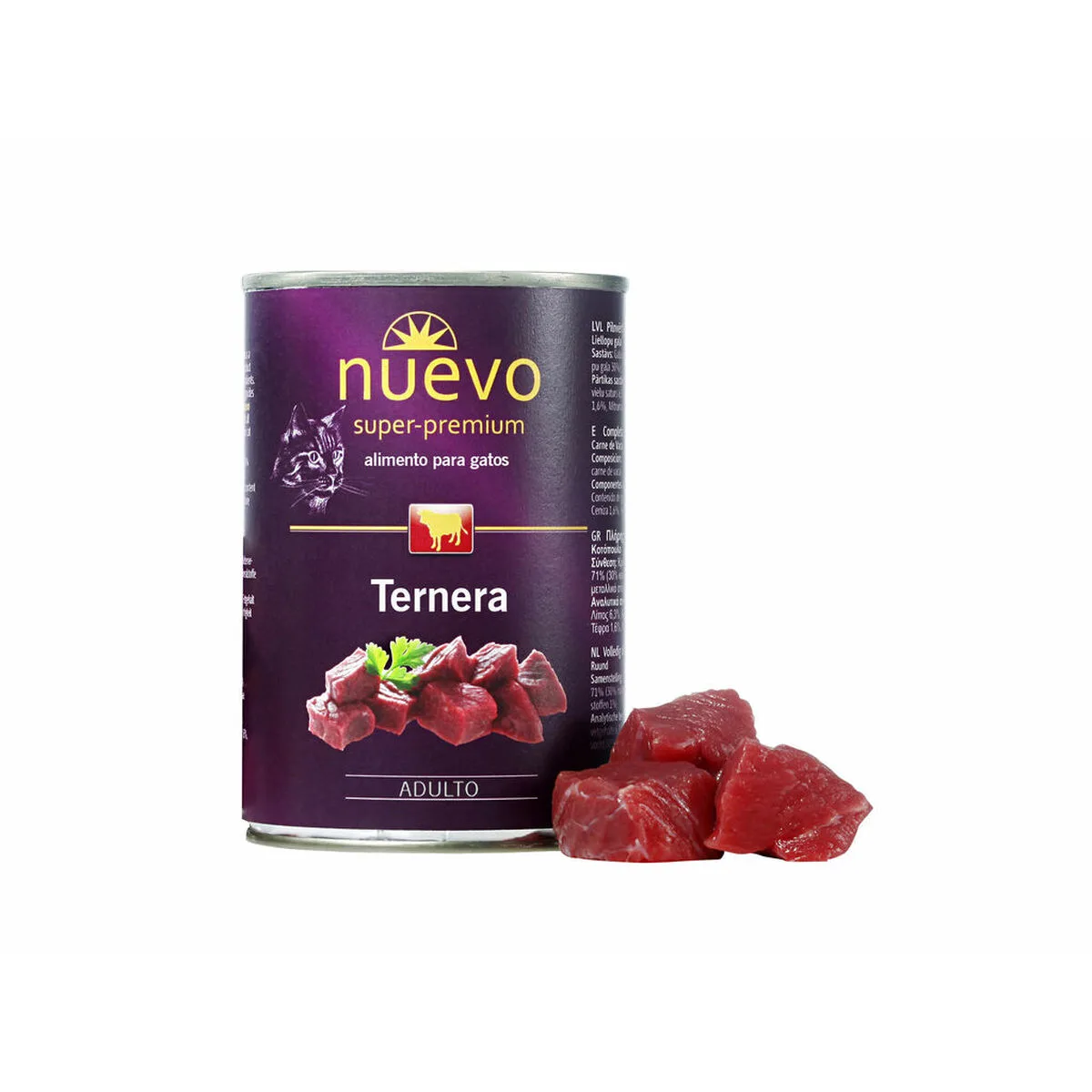 Aliments pour chat nuevo veau 2 kg 400 gr m060850342. Explorez Diaytar et laissez-vous surprendre par notre diversité de produits.