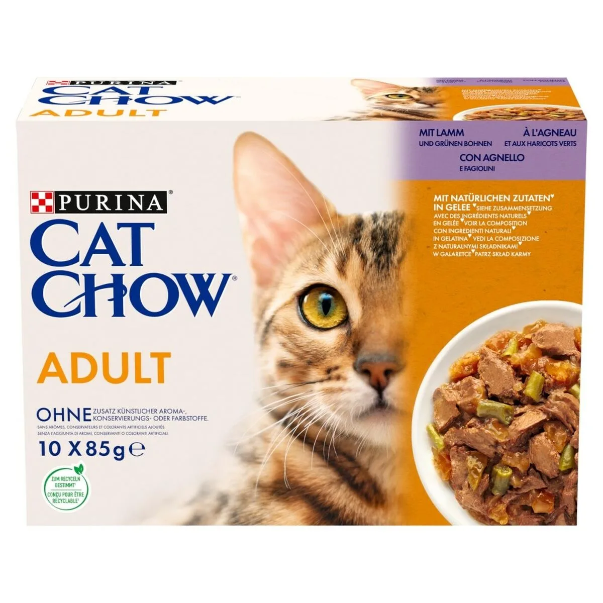 Aliments pour chat purina cat chow adult 1 agneau 10 x 85 g s911099687. Diaytar, c'est le compagnon de ceux qui aiment prendre soin d'eux et de leur intérieur avec des produits choisis avec amour.