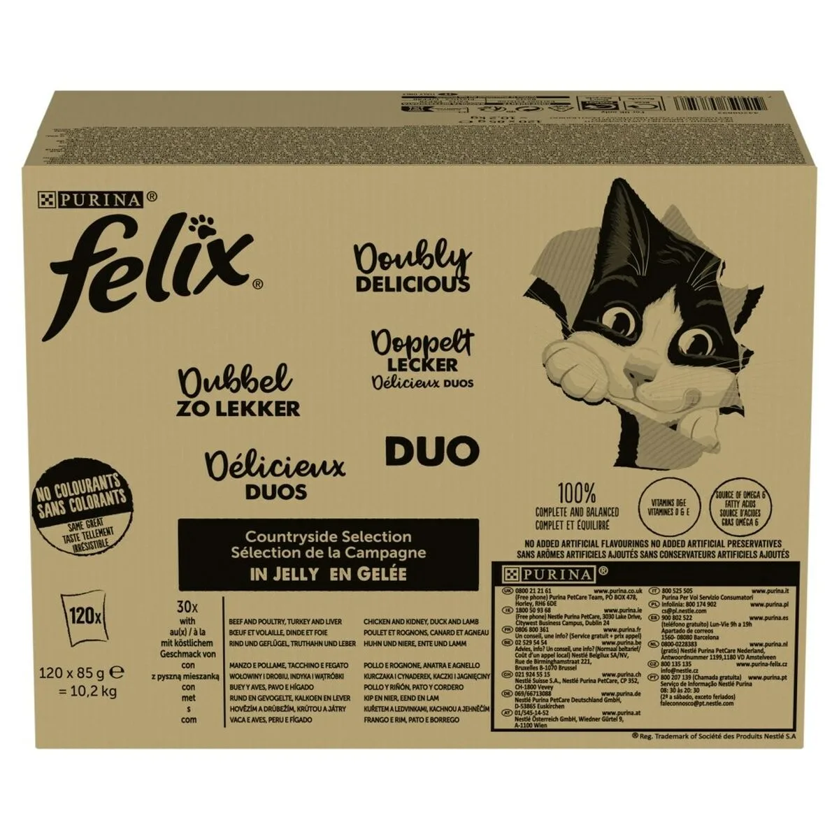 Aliments pour chat purina felix fantastic duo mix countryside s9111837937. Bienvenue chez Diaytar, où nous croyons que le meilleur produit est celui qui vous trouve, et non l'inverse.