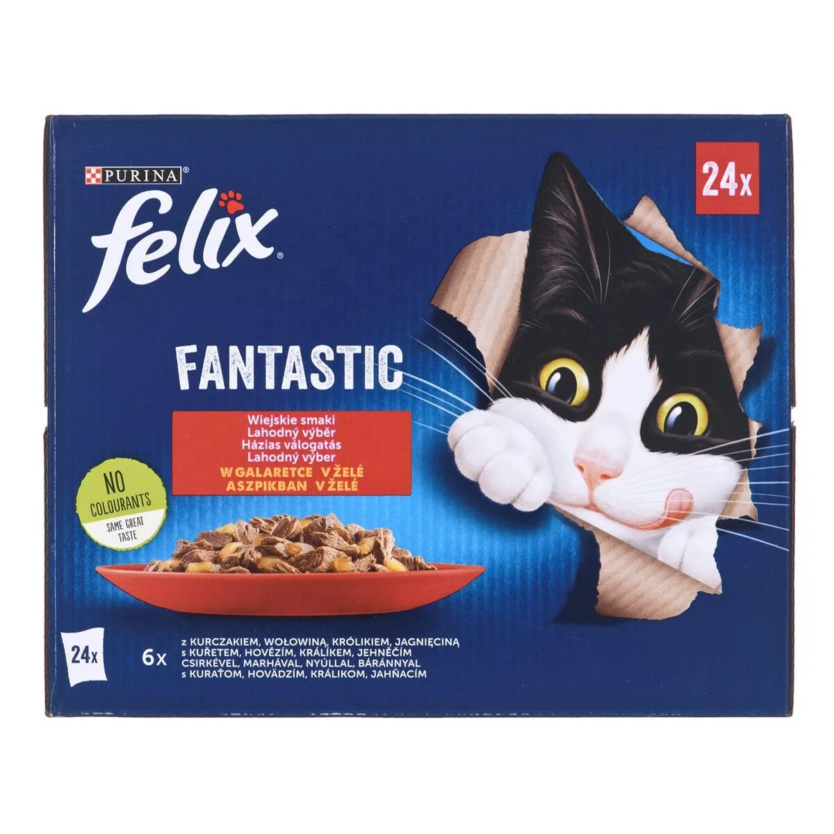 Aliments pour chat purina poulet veau agneau lapin 24 x 85 g s911020534. Révélez votre style avec la collection capsule Diaytar, limitée et exclusive.