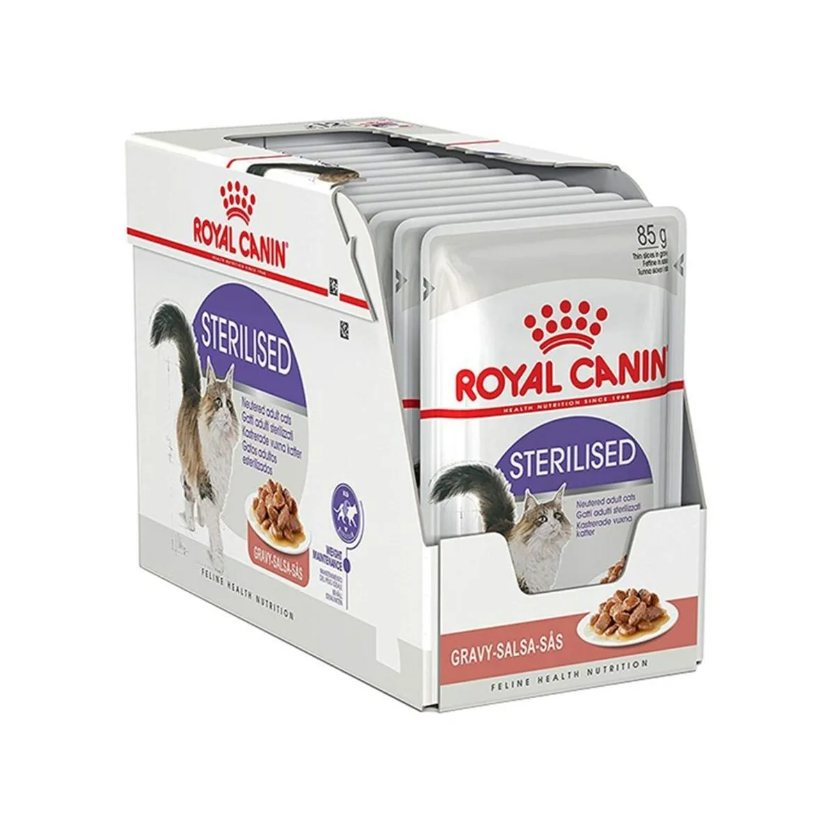 Aliments pour chat royal canin feline sterilised in sosse viande 12 x 85 g s911124681. Diaytar, c'est votre éditeur de vie. Nous sélectionnons les produits qui deviendront les chapitres essentiels de votre quotidien.