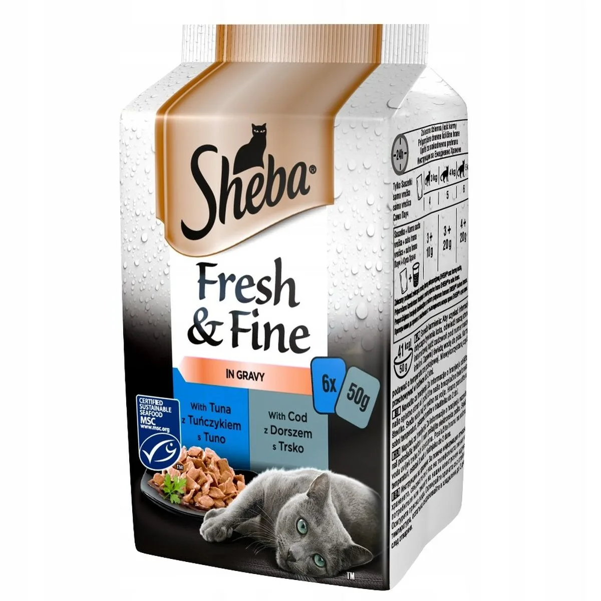 Aliments pour chat sheba fresh fine tuna and cod in gravy poisson 6 x 50 g s9111585385. Notre mantra chez Diaytar : un produit, un sourire. Nous mesurons notre succès à votre satisfaction instantanée.