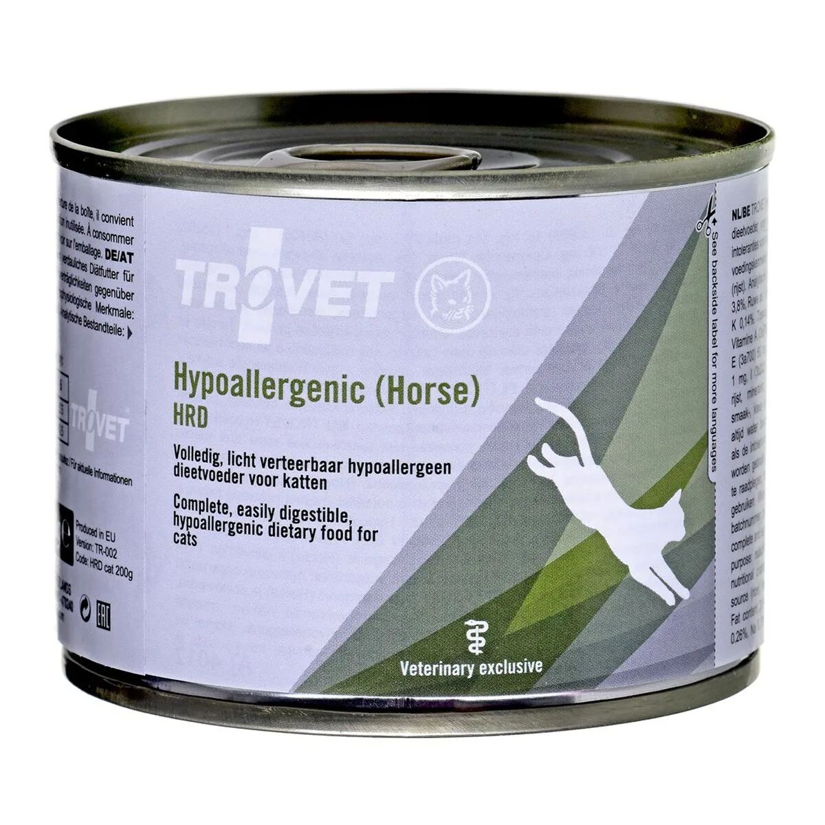 Aliments pour chat trovet hypoallergenic hrd 200 g s912862556. Diaytar a fait le pari de la transparence : nous vous disons tout sur l'origine et la conception de nos produits.