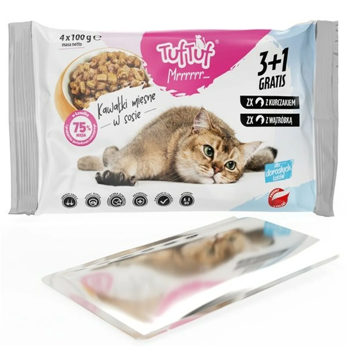 Aliments pour chat tuftuf 4 x 100 g s9112337690. Chez Diaytar, nous transformons vos envies en réalité avec style.