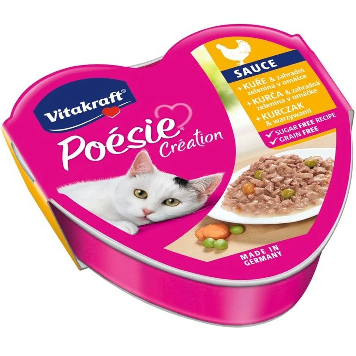 Aliments pour chat vitakraft poesie creation sos poulet 85 g s919043042. L'art de vivre à la française s'exprime dans notre collection maison Diaytar.