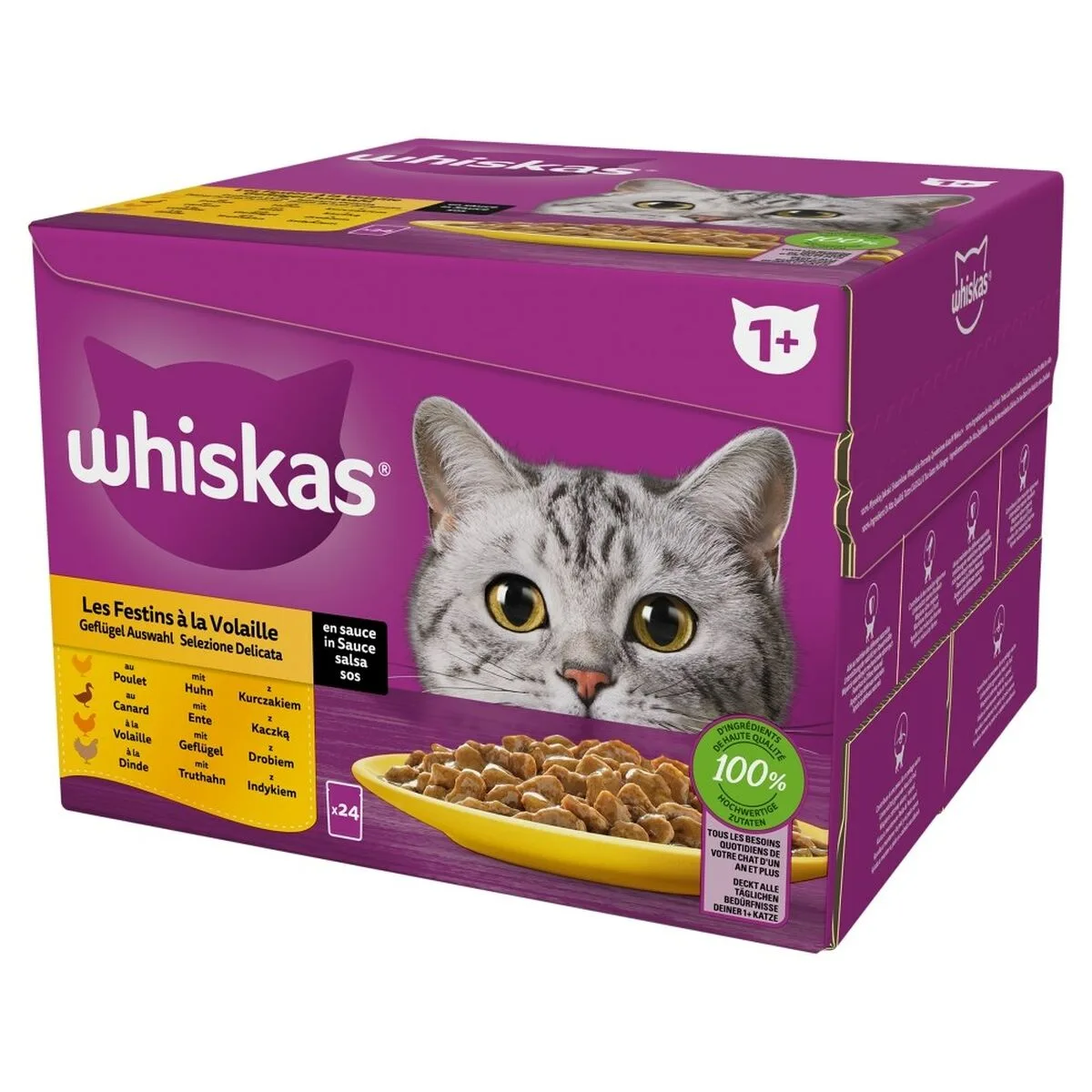Aliments pour chat whiskas poultry feast poulet dinde canard oiseaux 24 x 85 g s915979840. Diaytar vous ouvre les portes d'un monde où tous les produits, des plus high-tech aux plus simples, sont source d'inspiration