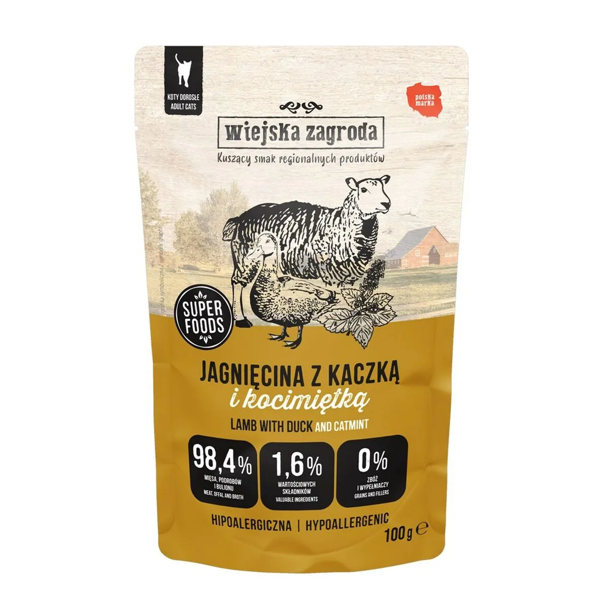 Aliments pour chat wiejska zagroda 100 g s9111839864. Diaytar vous connecte à l'essentiel et au superflu stylé : une gamme complète de produits pour tous vos besoins et envies
