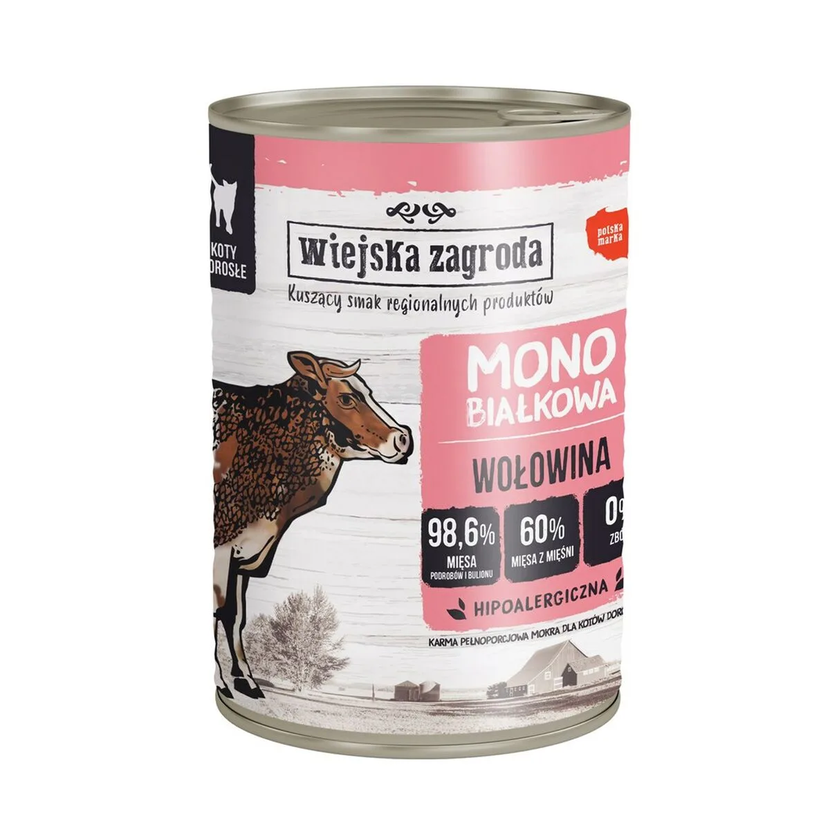 Aliments pour chat wiejska zagroda carne monoproteica viande de boeuf 400 g s9110473431. Diaytar s'adresse à tous ceux qui considèrent que le choix d'un produit, même basique, est une expression de leur personnalité