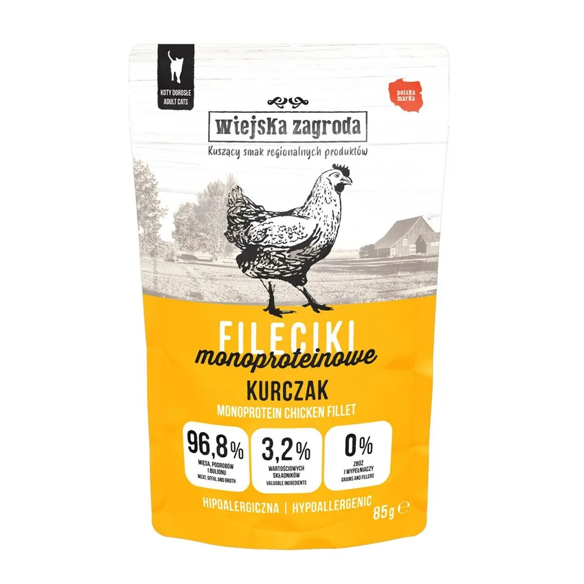 Aliments pour chat wiejska zagroda poulet 85 g s9111839556. Notre raison d'être : vous faire économiser le plus précieux des resources : votre temps. Bienvenue sur Diaytar, les produits triés sur le volet.