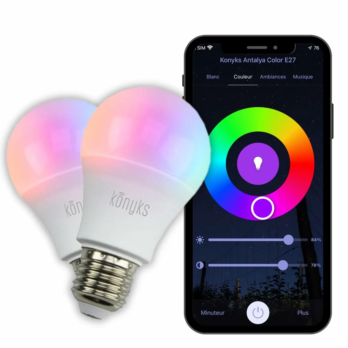 Ampoule a puce konyks e27 blanc f 2700 k 6500 k s7100143552. Découvrez la diversité Diaytar : une infinité de produits pour la maison, le travail, les loisirs, tous dans l'air du temps