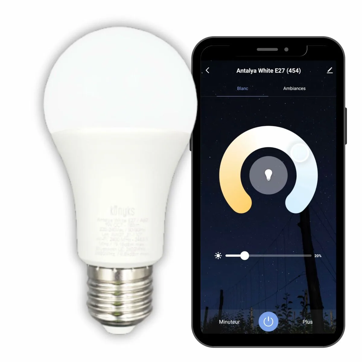 Ampoule a puce konyks e27 blanc f e27 6500 k 1 unite s7100143843. Diaytar, c'est le hub où se connectent les créateurs de produits géniaux et les clients qui les attendaient sans le savoir.