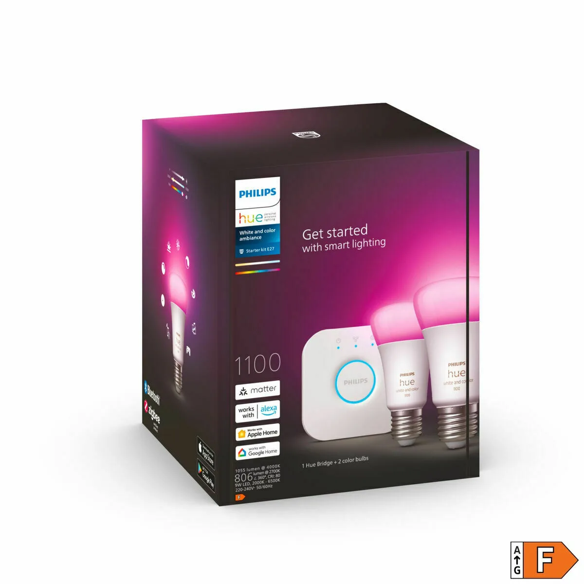 Ampoule a puce philips kit de inicio e27 9 w e27 6500 k 806 lm s718915249. Diaytar, c'est la fusion entre le meilleur de l'artisanat et le cutting-edge de la technologie, au service de votre quotidien.
