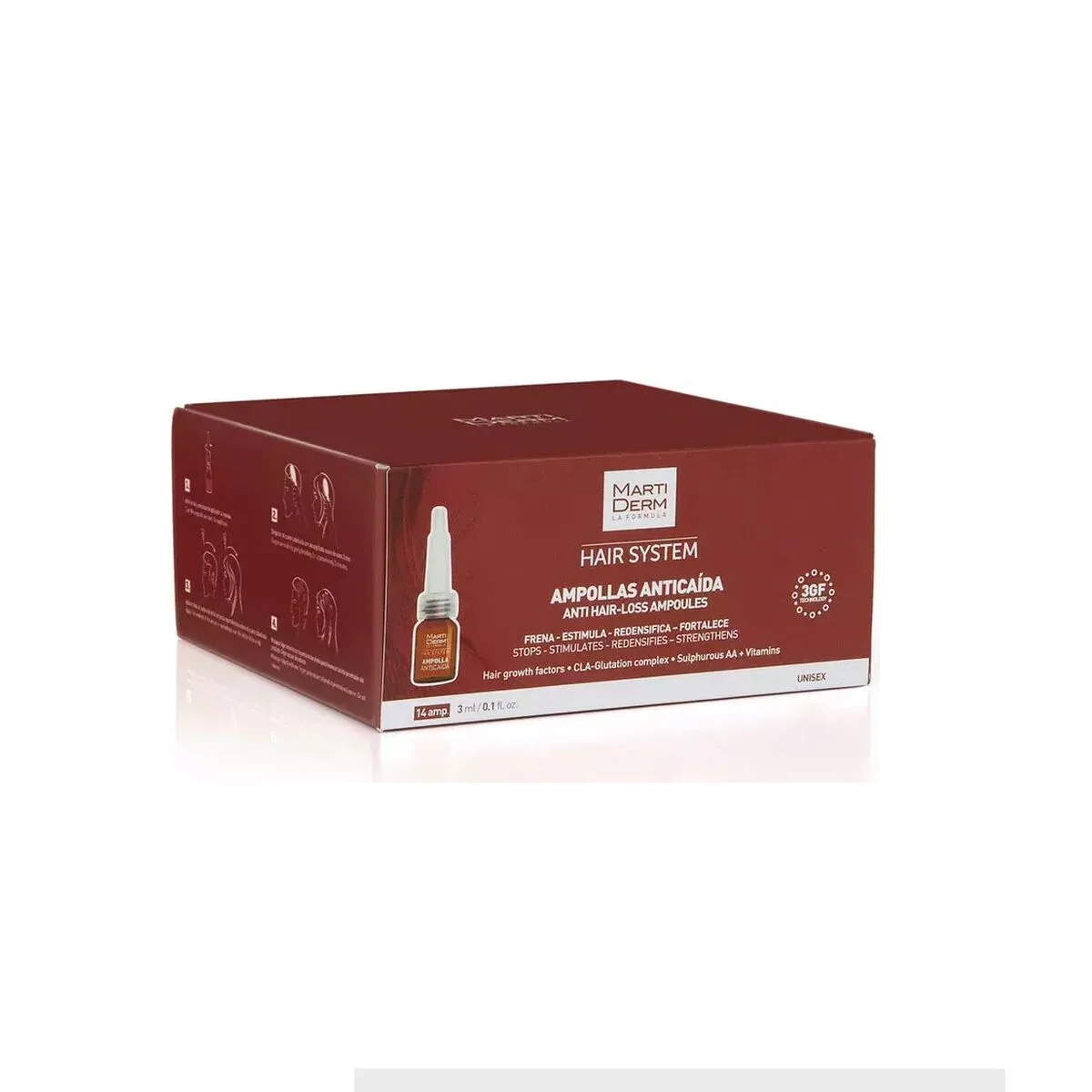 Ampoules antichute de cheveux martiderm hair system 3 ml 14 unites s0512767052. Plongez dans l'univers Diaytar où chaque produit raconte une histoire.