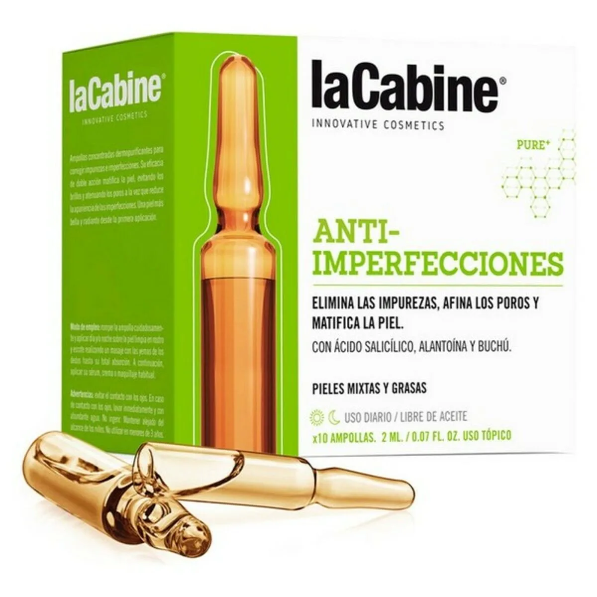 Ampoules lacabine anti imperfections 10 x 2 ml s057525744. Plongez dans l'univers Diaytar, votre référence pour des produits du quotidien, high-tech et déco, tous porteurs de tendances