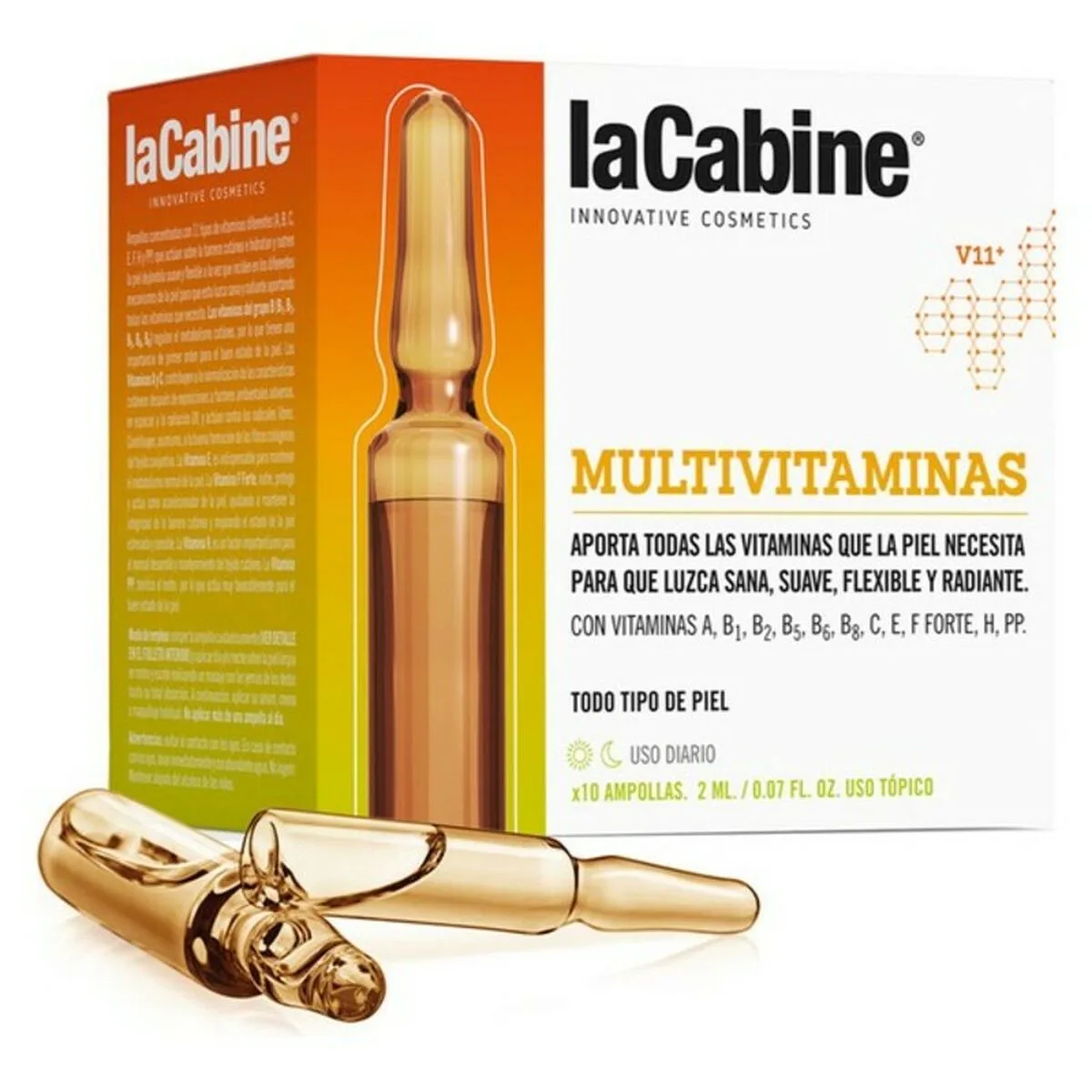 Ampoules lacabine multi vitanim 10 x 2 ml s057423883. Diaytar s'adapte à vos besoins avec une gamme complète et variée.