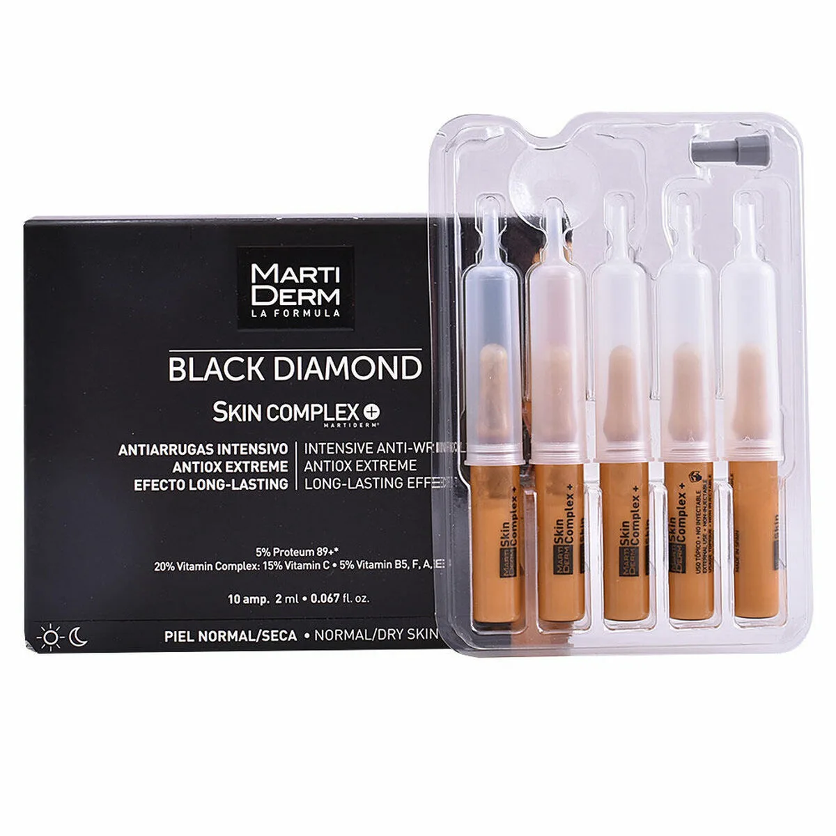 Ampoules martiderm black diamond antirides 10 x 2 ml s058958873. Notre équipe chez Diaytar est une brigade de passionnés, toujours en chasse pour dénicher la perle rare qui vous fera vibrer.
