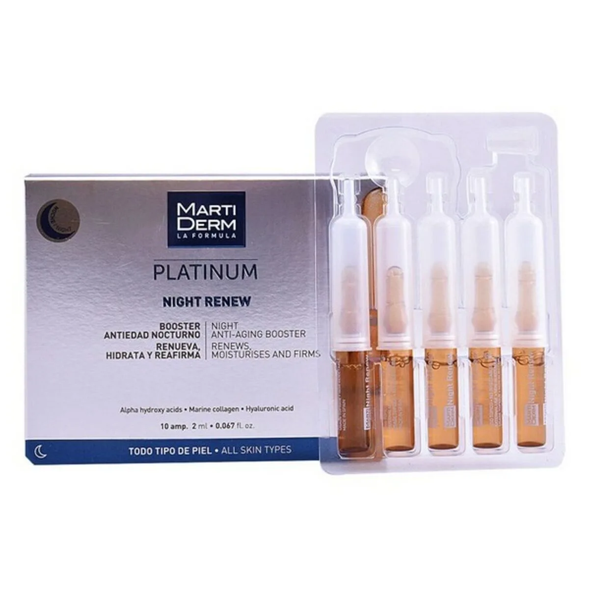 Ampoules martiderm platinum night renew s056560691. Explorez la galerie virtuelle Diaytar et laissez-vous séduire par nos produits généraux tendance et nos inventions électroniques exclusives