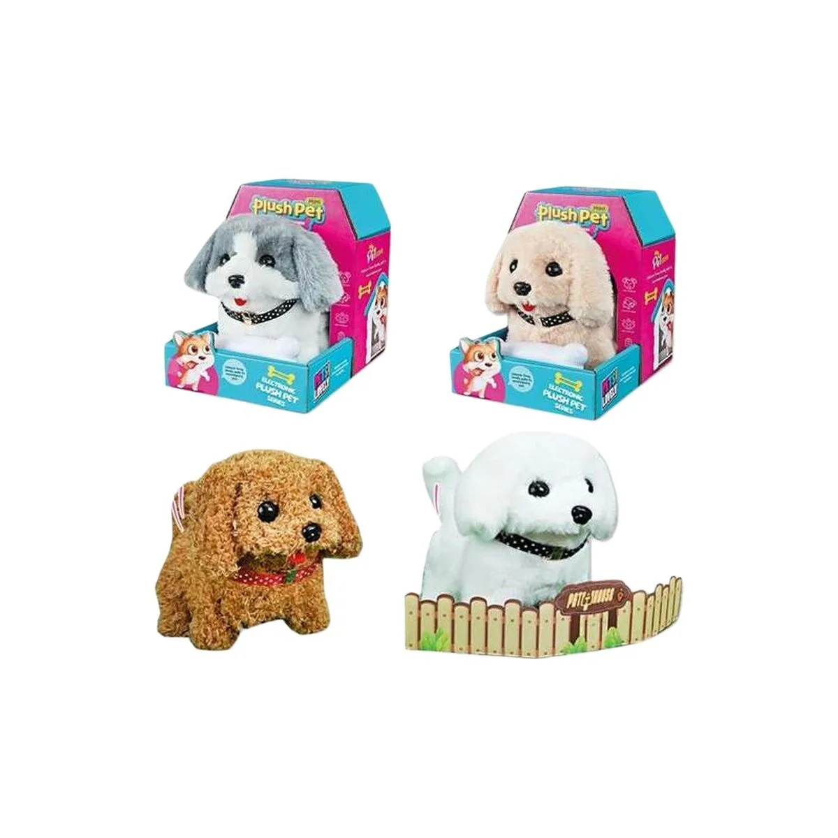 Animal de compagnie interactif 18 x 18 x 13 cm chien s243974154. Bienvenue sur Diaytar, la plateforme qui a réussi le pari de rendre le shopping généraliste aussi excitant que la mode.