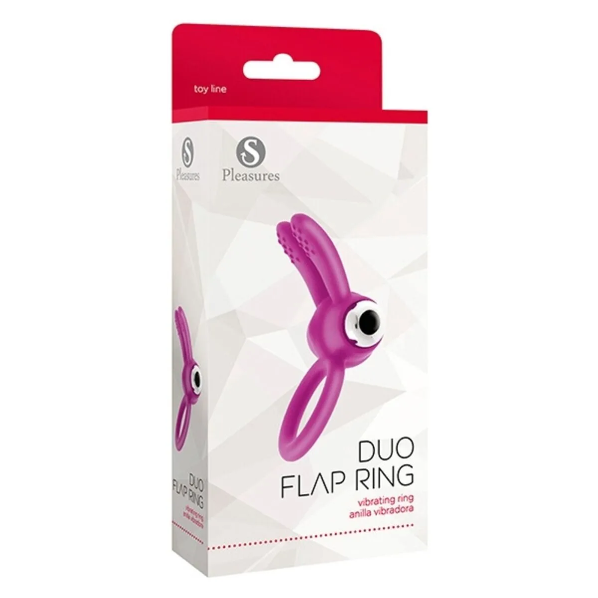 Anneau penis s pleasures duo flap rose s400181545. Osez l'originalité avec les créations mode exclusives de Diaytar.