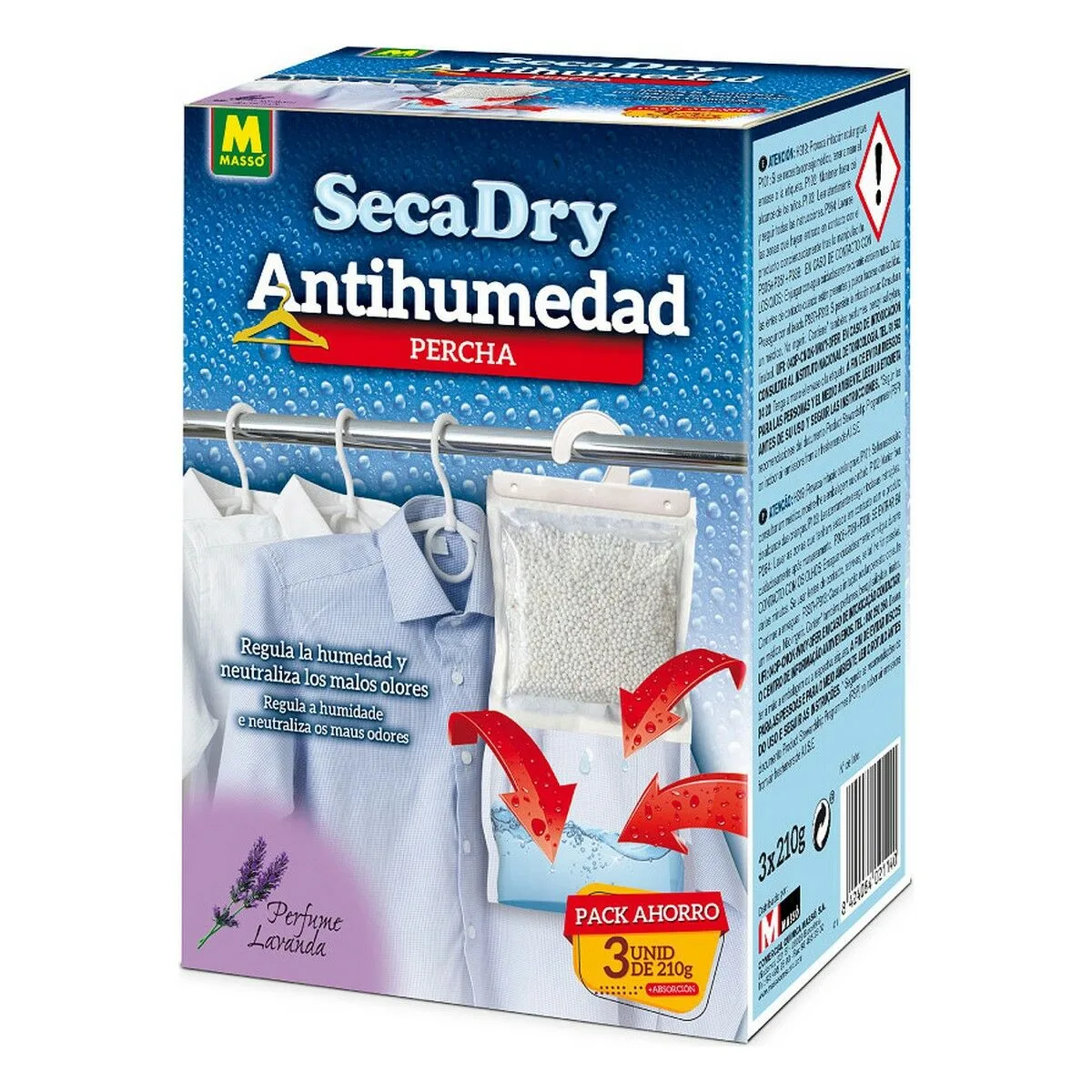 Anti humidite masso 3 x 120 g cintre 3 unites s791044011. Diaytar vous offre un accès privilégié à une sélection de produits qui font buzz, qui innovent et qui embellissent la vie