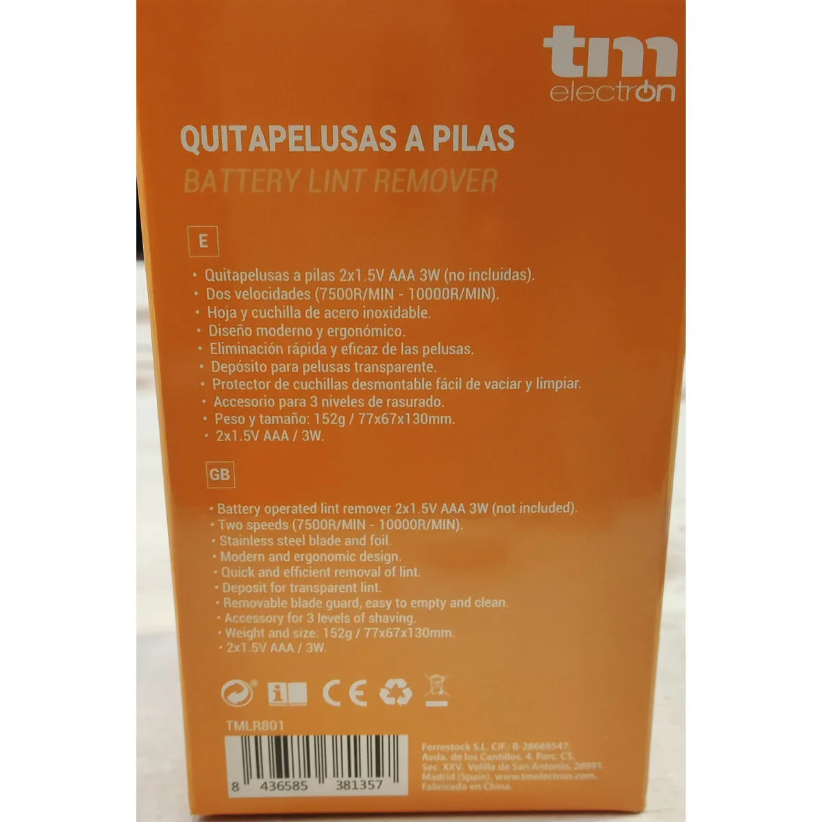 Anti peluche tm electron blanc s650366269. Diaytar, le compagnon idéal de votre vie connectée et stylée, à travers une offre généraliste sans équivalent