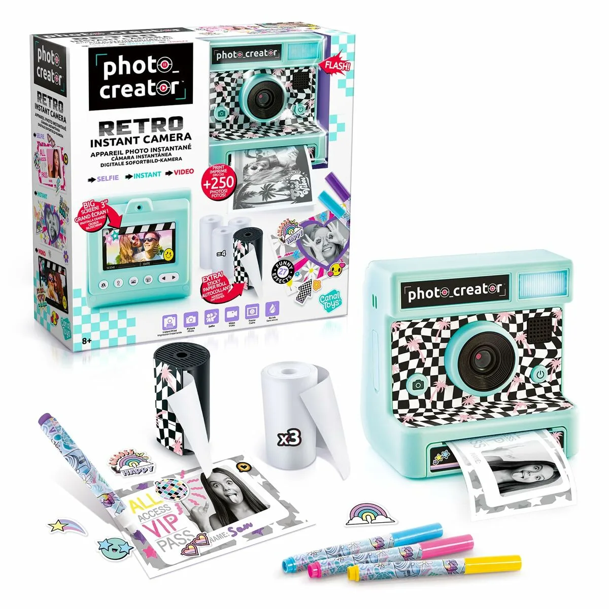 Appareil photo instantane canal toys clk 019 s7100374732. Diaytar : Votre guide shopping pour une sélection exigeante de produits tendance, technologiques et domestiques