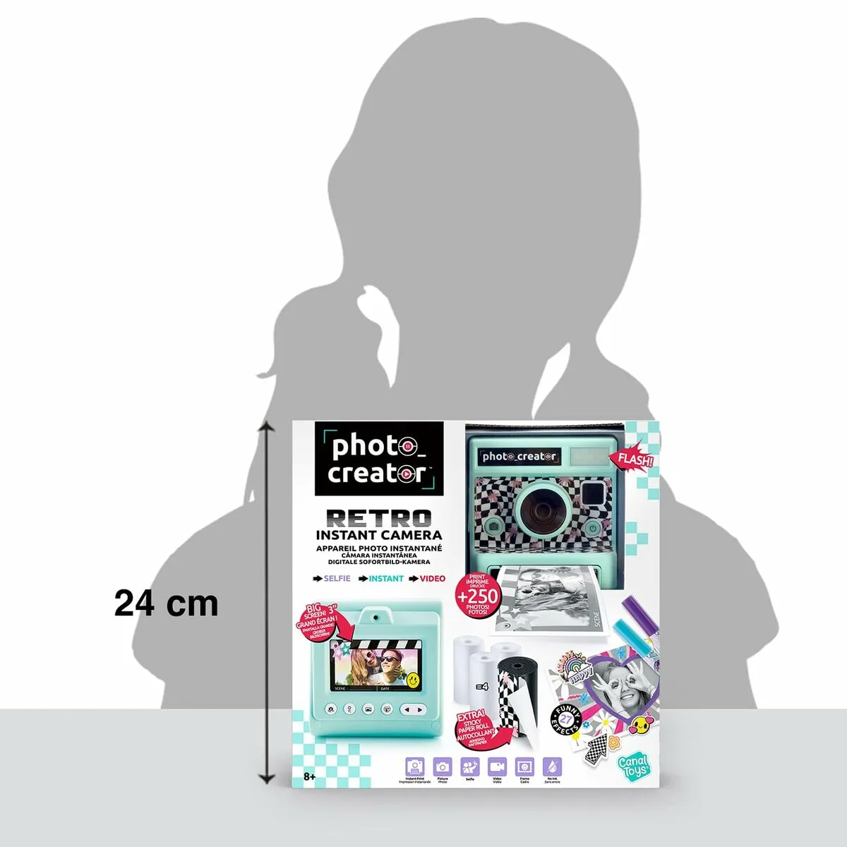 Appareil photo instantane canal toys clk 019 s7100374790. Diaytar, c'est votre garantie contre la déception. Des produits testés et approuvés, pour un shopping en toute sérénité.