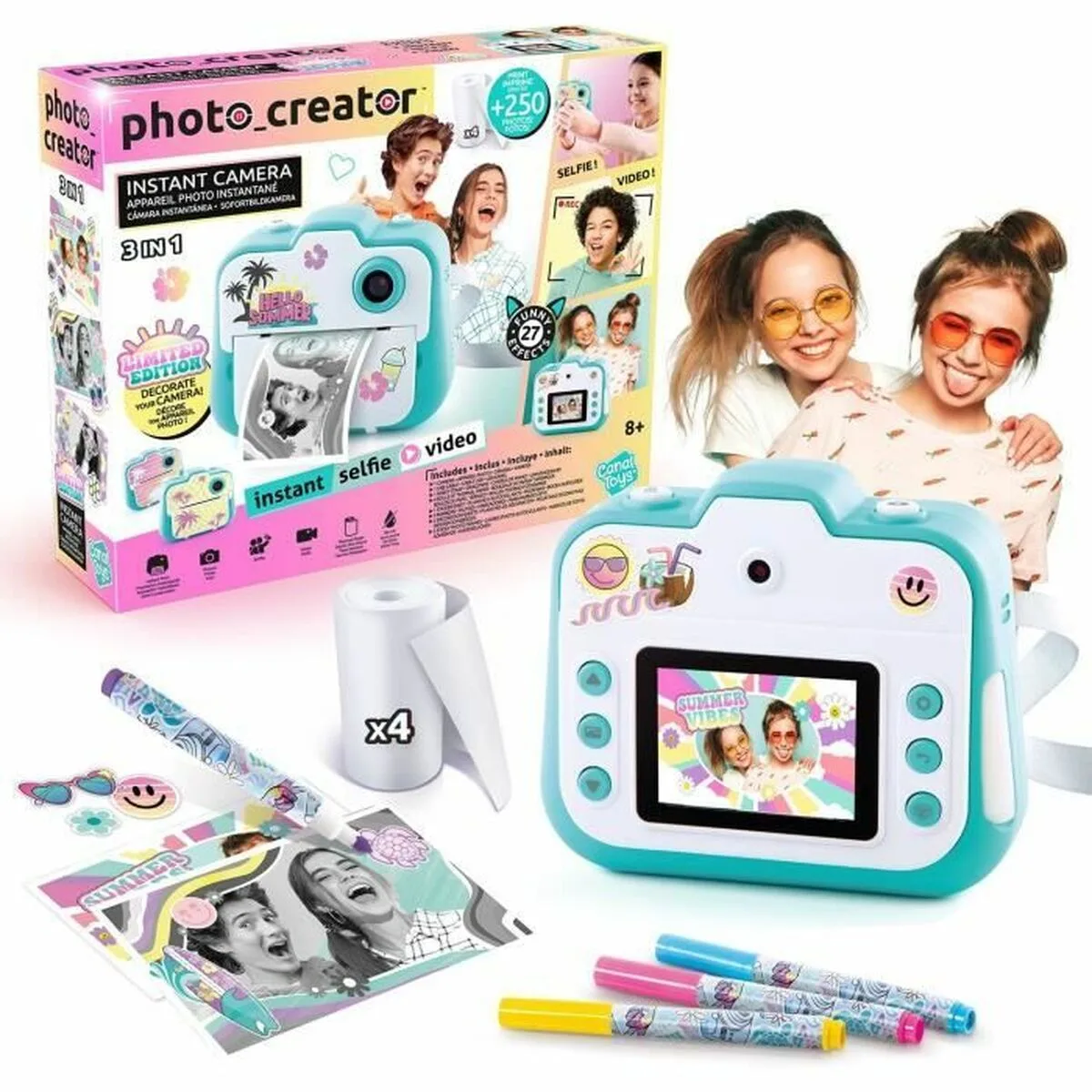 Appareil photo instantane canal toys clk 028 s7101232039. Chez Diaytar, nous fusionnons l'utile à l'agréable avec une gamme complète de produits soigneusement choisis pour leur design et leur fonctionnalité