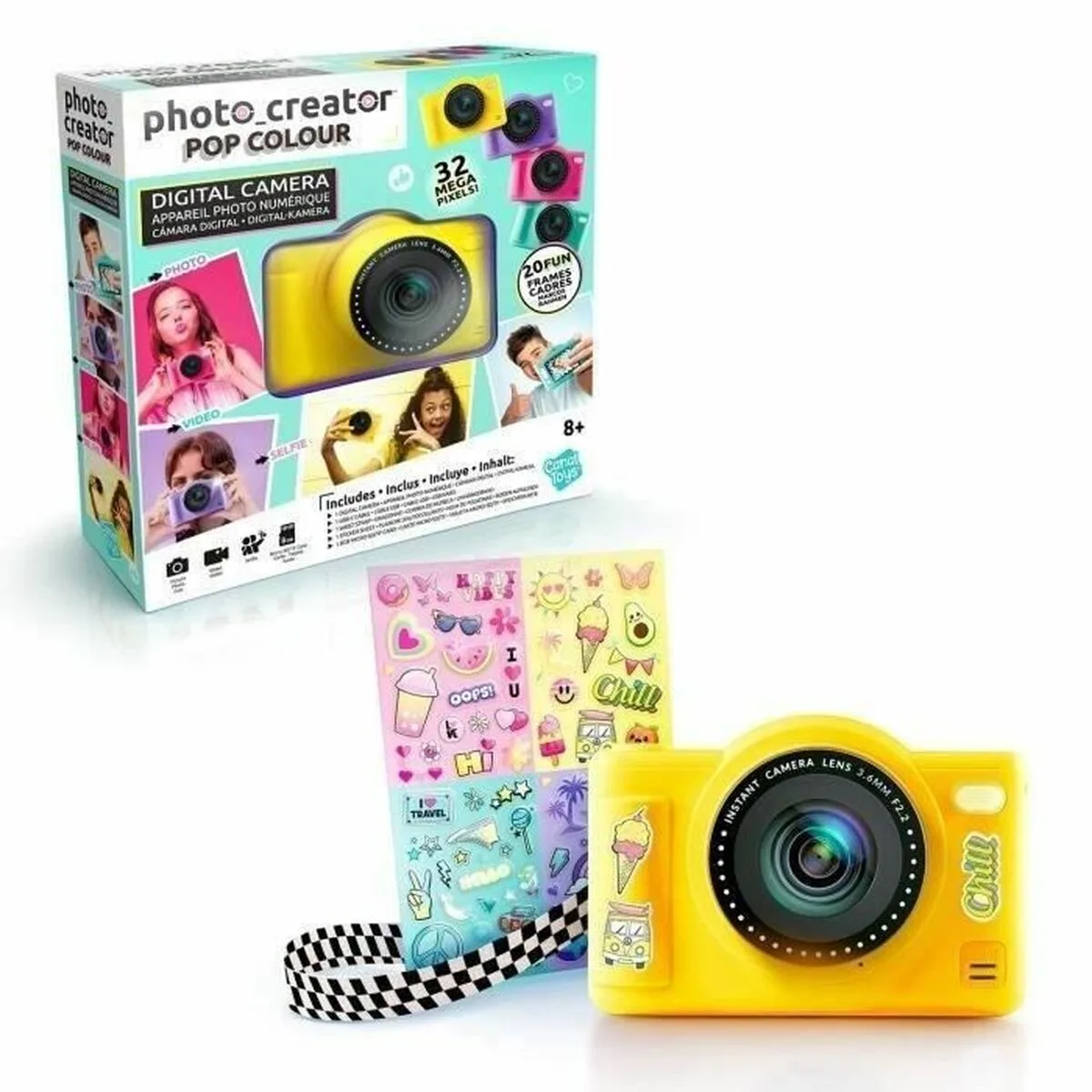 Appareil photo numerique canal toys s7101232193. Chez Diaytar, nous célébrons la singularité de chaque produit, qu'il s'agisse d'un gadget tech ou d'un ustensile maison