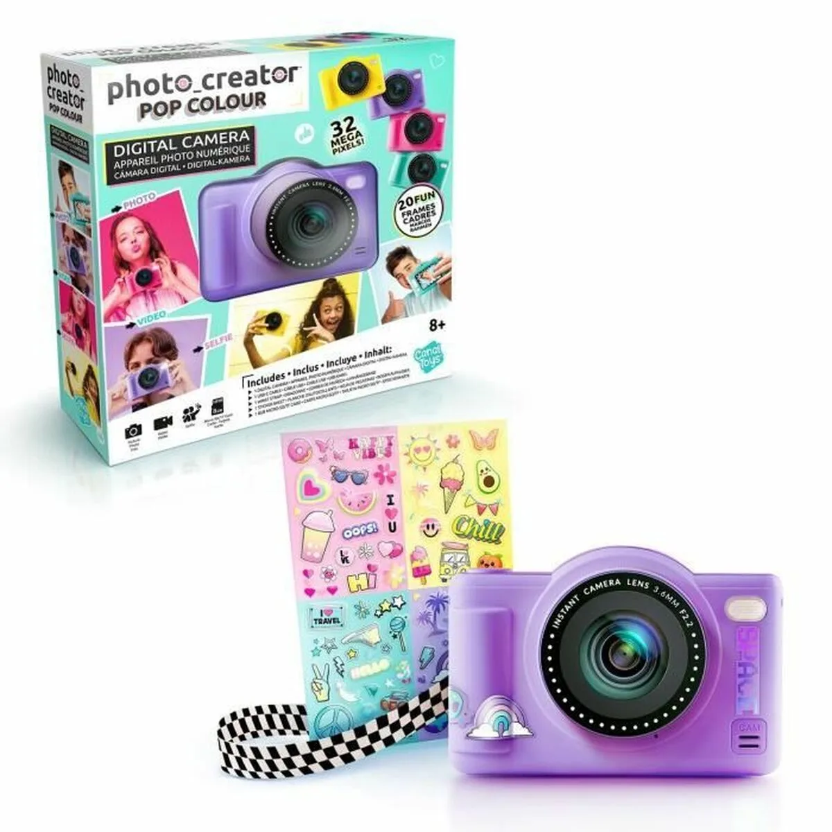 Appareil photo numerique canal toys s7101232211. Diaytar, c'est la promesse de découvrir au moins un produit qui vous fera dire 'Mais où était-il donc tout ce temps ?'.