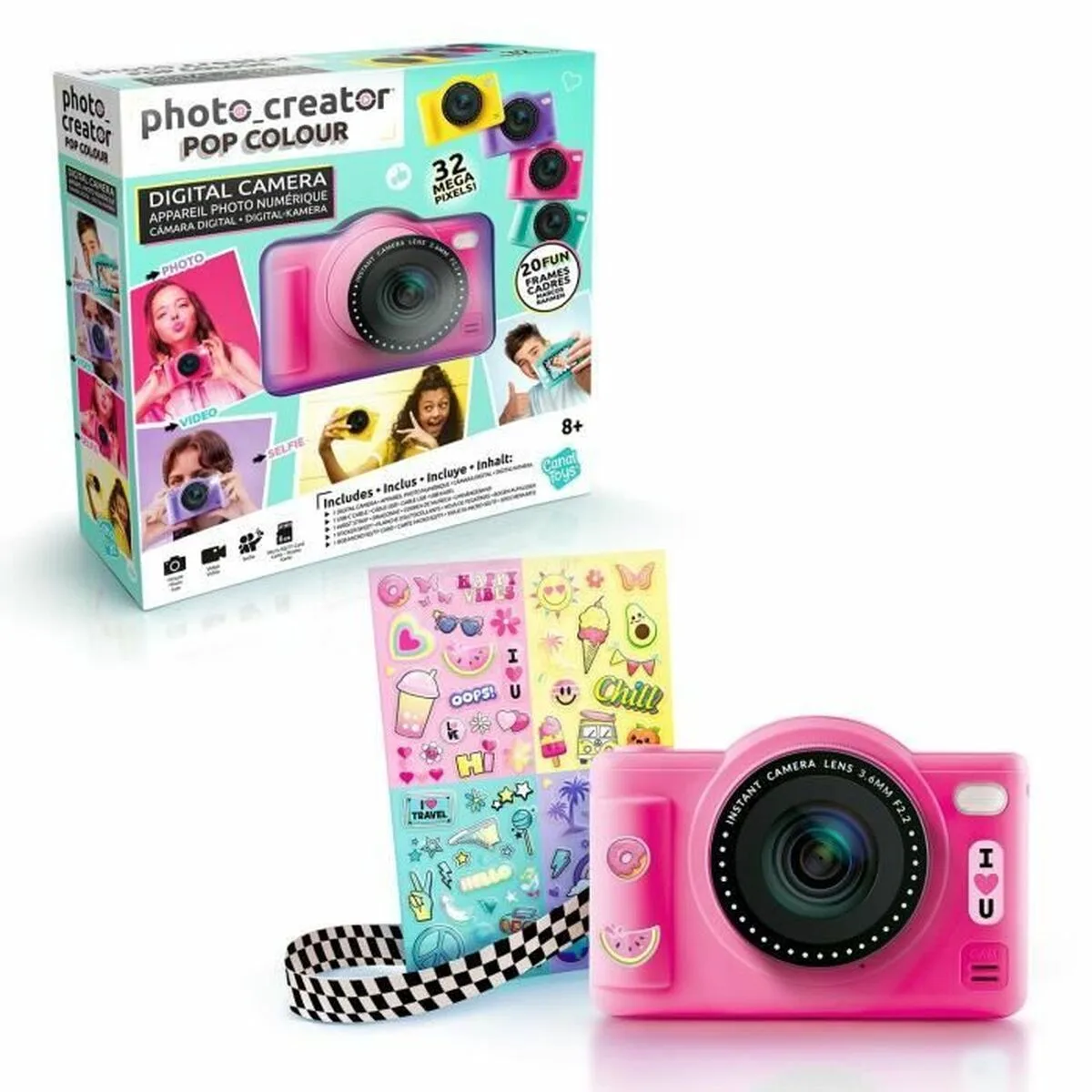 Appareil photo numerique canal toys s7101232351. Bien plus qu'un simple site, Diaytar est une expérience de découverte permanente de produits utiles, beaux et novateurs