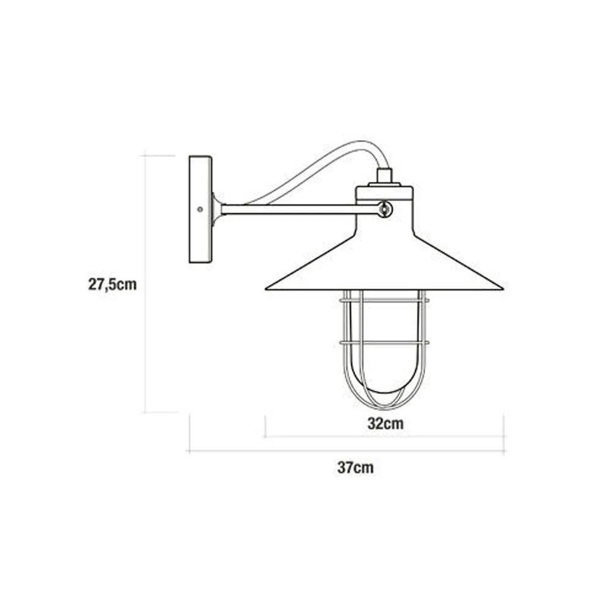 Applique murale edm 32103 noir 60 w s790075127. Osez l'originalité avec les créations mode exclusives de Diaytar.