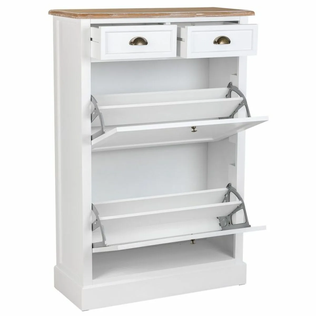 Armoire a chaussures alexandra house living blanc marron 33 x 120 x 80 cm d163212086. Diaytar s'engage à vous proposer une expérience shopping unique avec des produits généraux innovants, tendance et toujours à prix attractifs