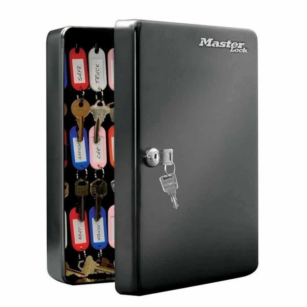 Armoire a cles master lock 9 8 x 23 9 x 30 cm 50 cles noir acier s710949799. Révélez votre style avec la collection capsule Diaytar, limitée et exclusive.