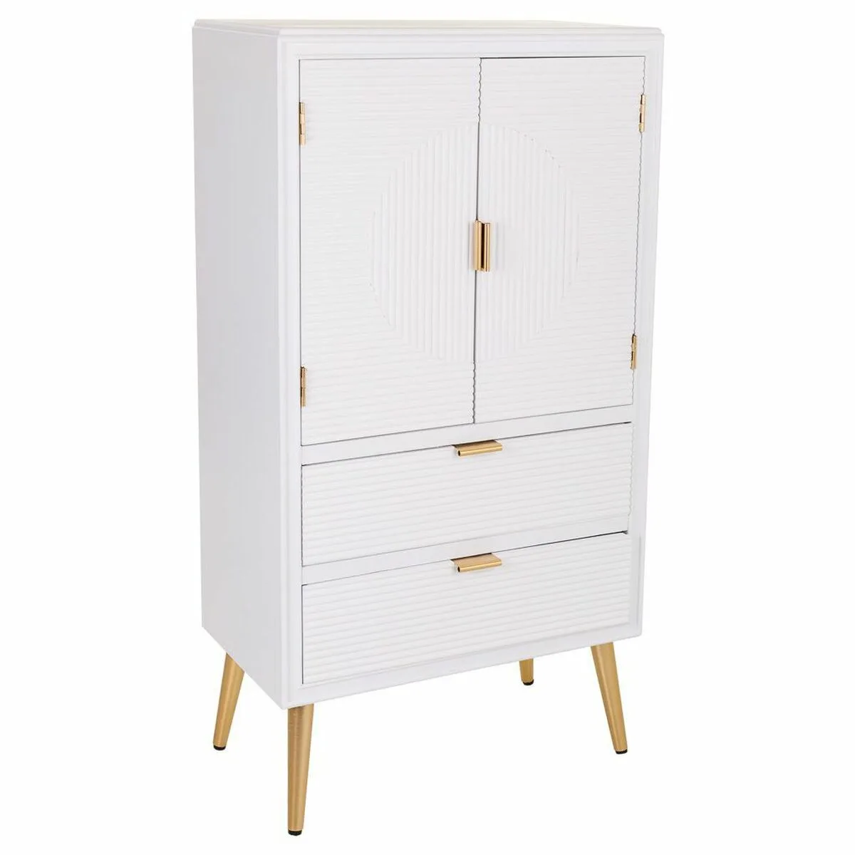 Armoire alexandra house living blanc dore bois mdf 36 x 118 x 62 cm d163069450. Diaytar, c'est votre éditeur de vie. Nous sélectionnons les produits qui deviendront les chapitres essentiels de votre quotidien.
