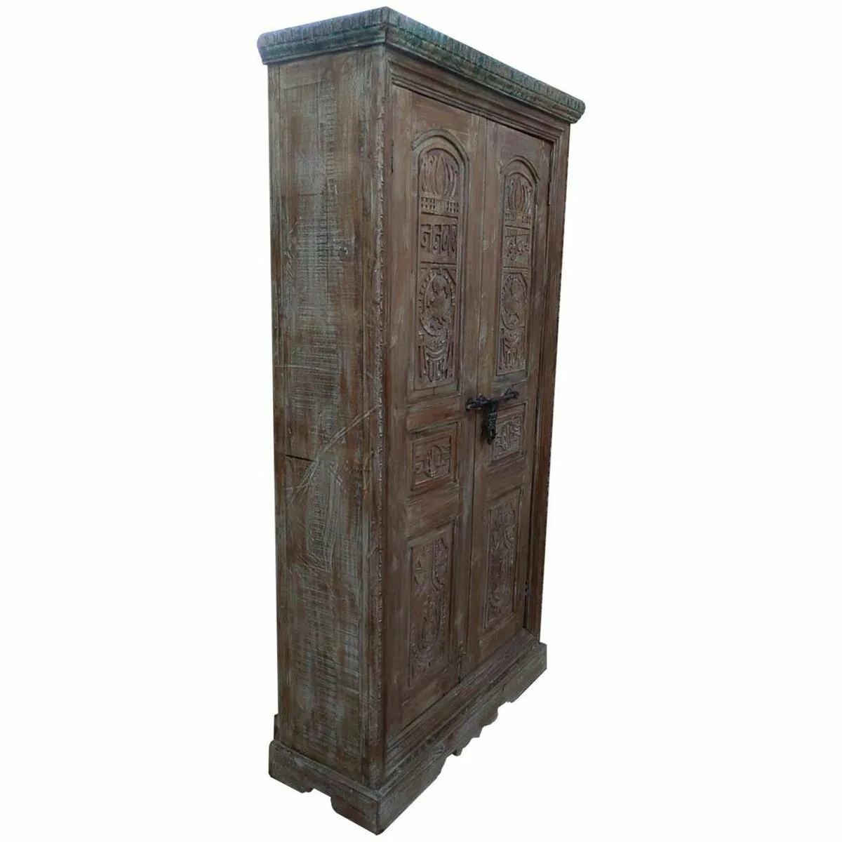 Armoire alexandra house living marron bois recycle 45 x 220 x 121 cm d163179257. Diaytar s'adapte à vos besoins avec une gamme complète et variée.