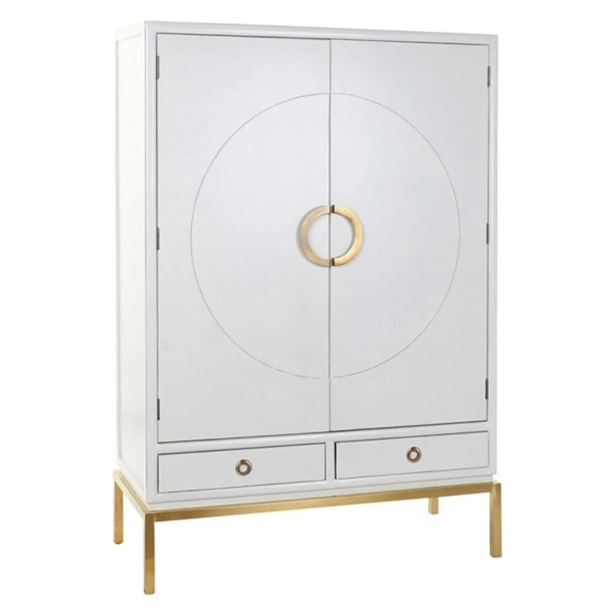 Armoire dkd home decor blanc dore metal peuplier 120 x 50 x 175 cm s301088938. Diaytar, c'est la rencontre parfaite entre modernité et authenticité.