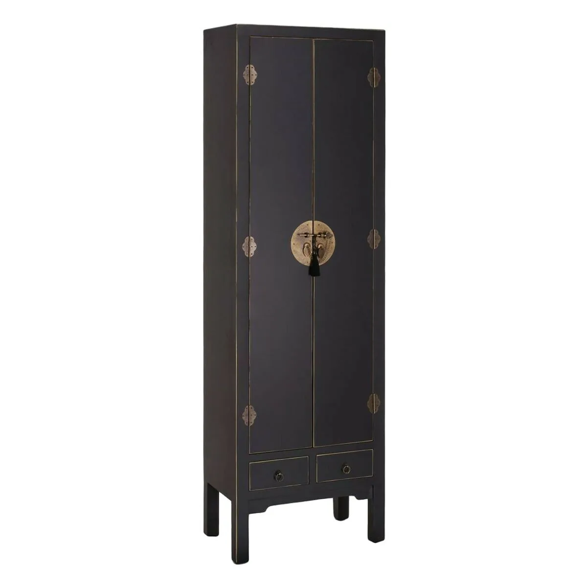 Armoire oriente 55 x 33 x 185 cm noir s880001382. Bienvenue chez Diaytar - Votre destination shopping pour tous vos besoins du quotidien !