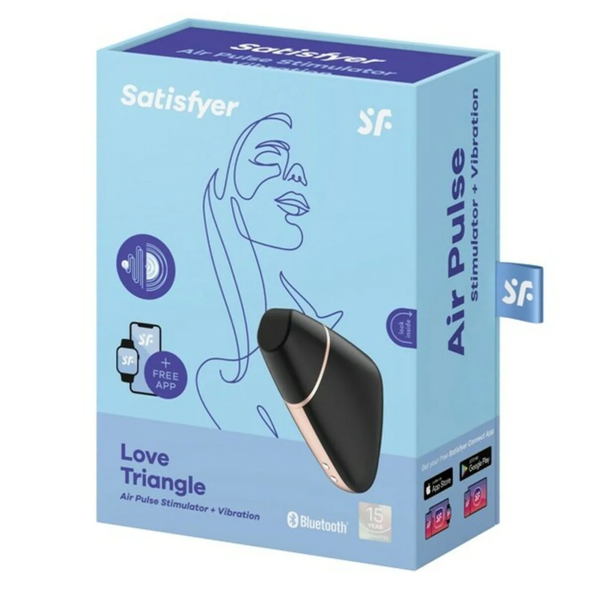 Aspirateur a clitoris love triangle air pulse satisfyer love triangle noir s940265290. Diaytar : Votre destination shopping en ligne pour découvrir les dernières tendances et produits généraux soigneusement sélectionnés