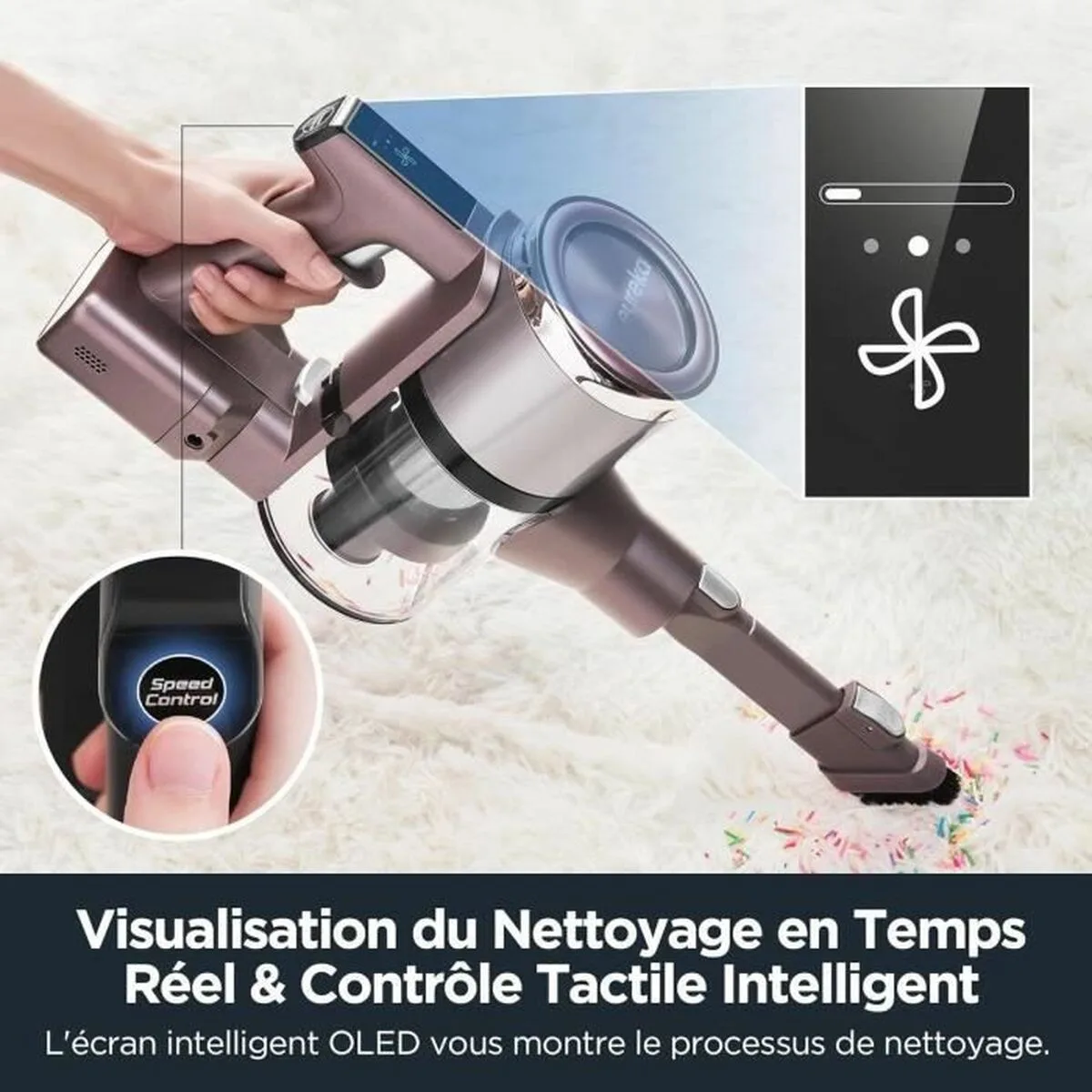 Aspirateur balai eureka ak10 pro 450 w s7101349220. Avec Diaytar, redécouvrez le plaisir de l'achat en ligne grâce à une approche humaine des produits et de la curation