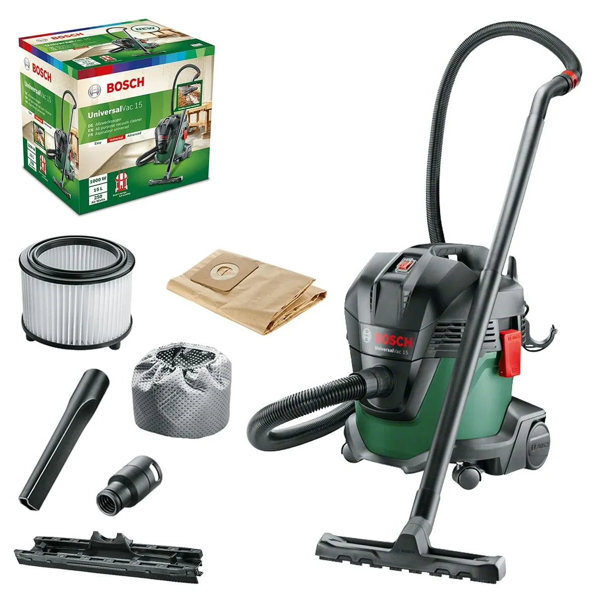 Aspirateur bosch universalvac 15 1000 w 23 kpa 15 l s715278430. Diaytar s'engage : derrière chaque produit se cache une promesse de qualité, de durabilité et de satisfaction.