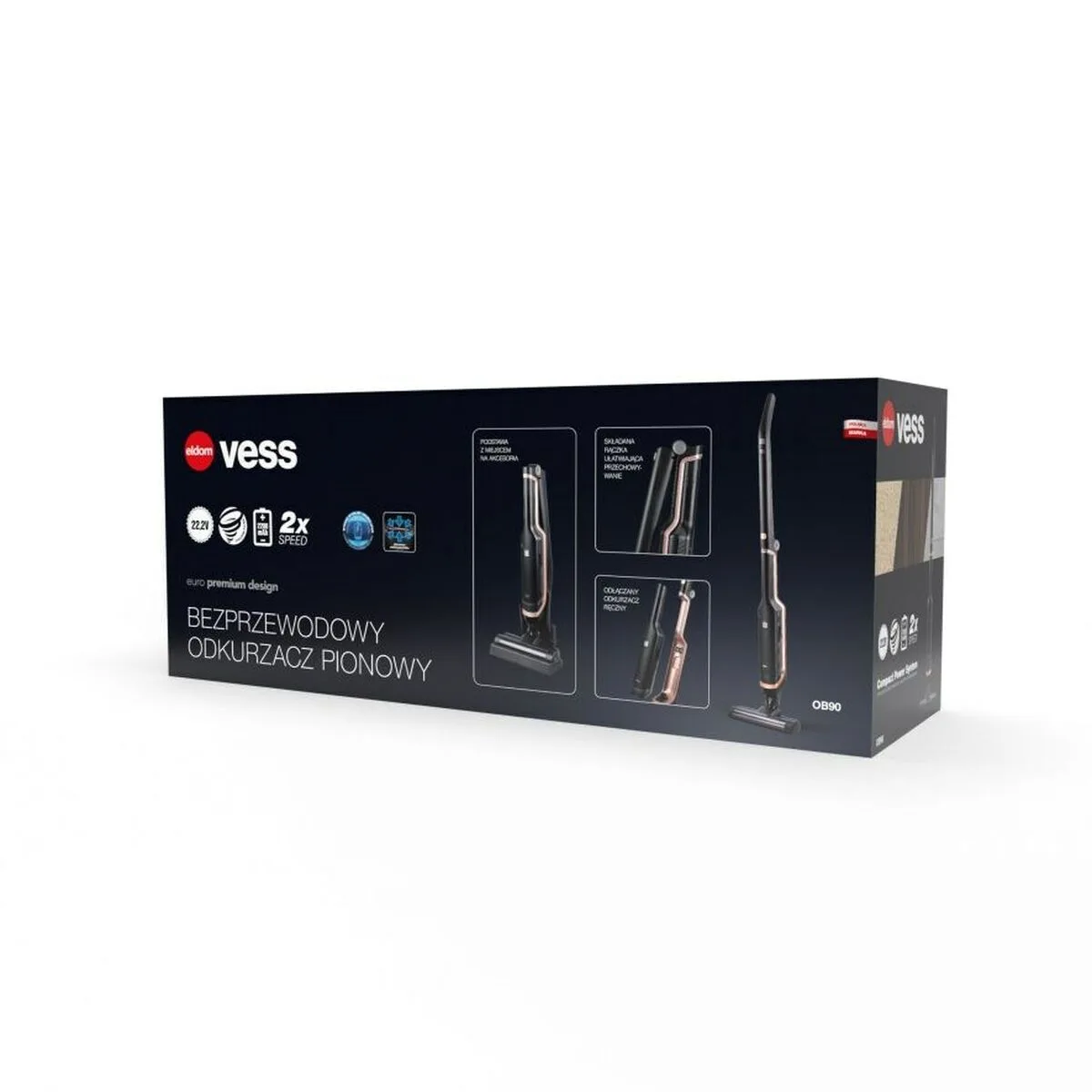 Aspirateur sans fil eldom vess noir 130 w s918637981. Diaytar vous propose une sélection pointue de produits électroniques innovants et d'articles maison qui transforment votre quotidien