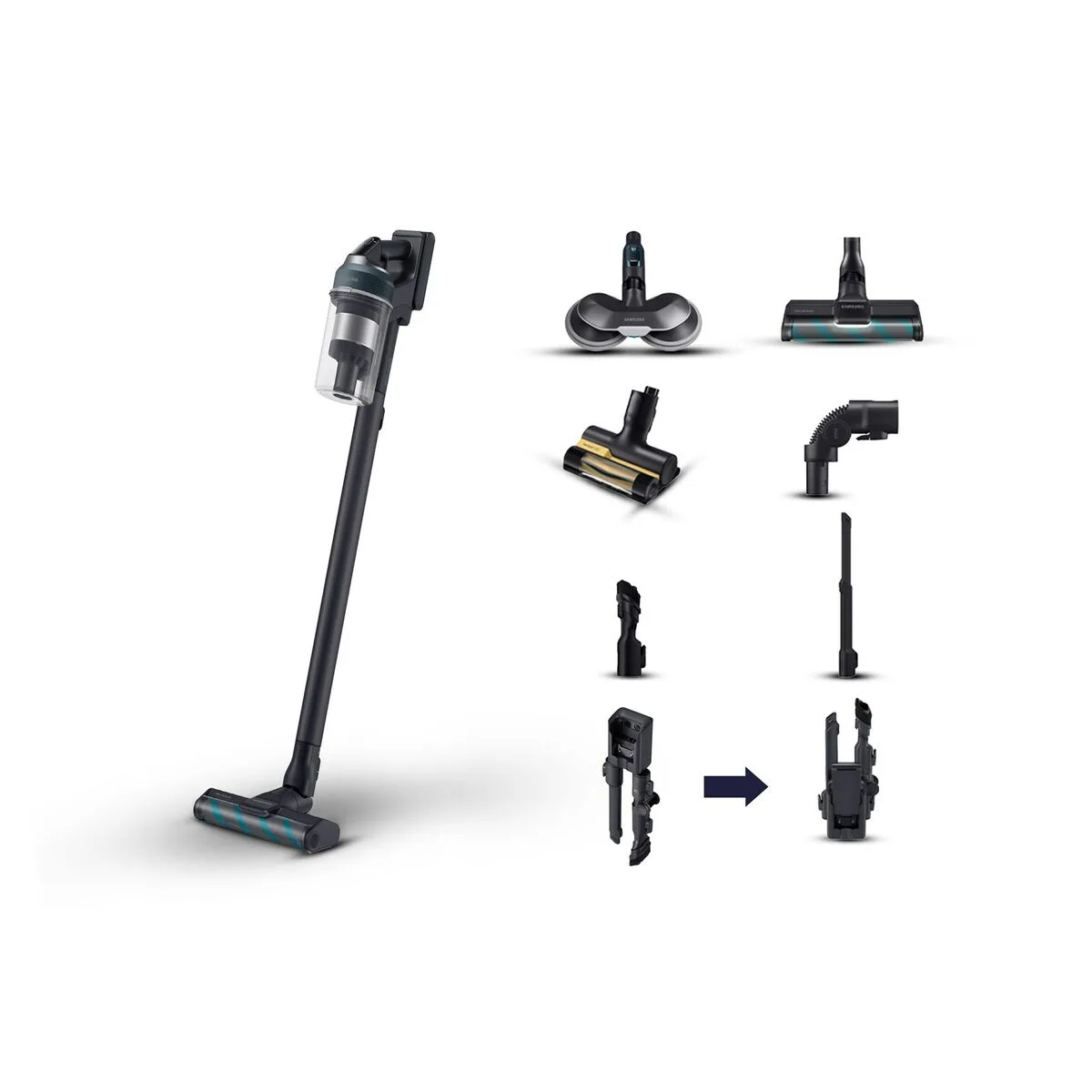 Aspirateur sans fil samsung vs20c852ftb ge bleu noir 210 w 580 w s9110560284. Diaytar cultive l'art de la surprise en vous proposant constamment de nouveaux produits généraux et high-tech inattendus
