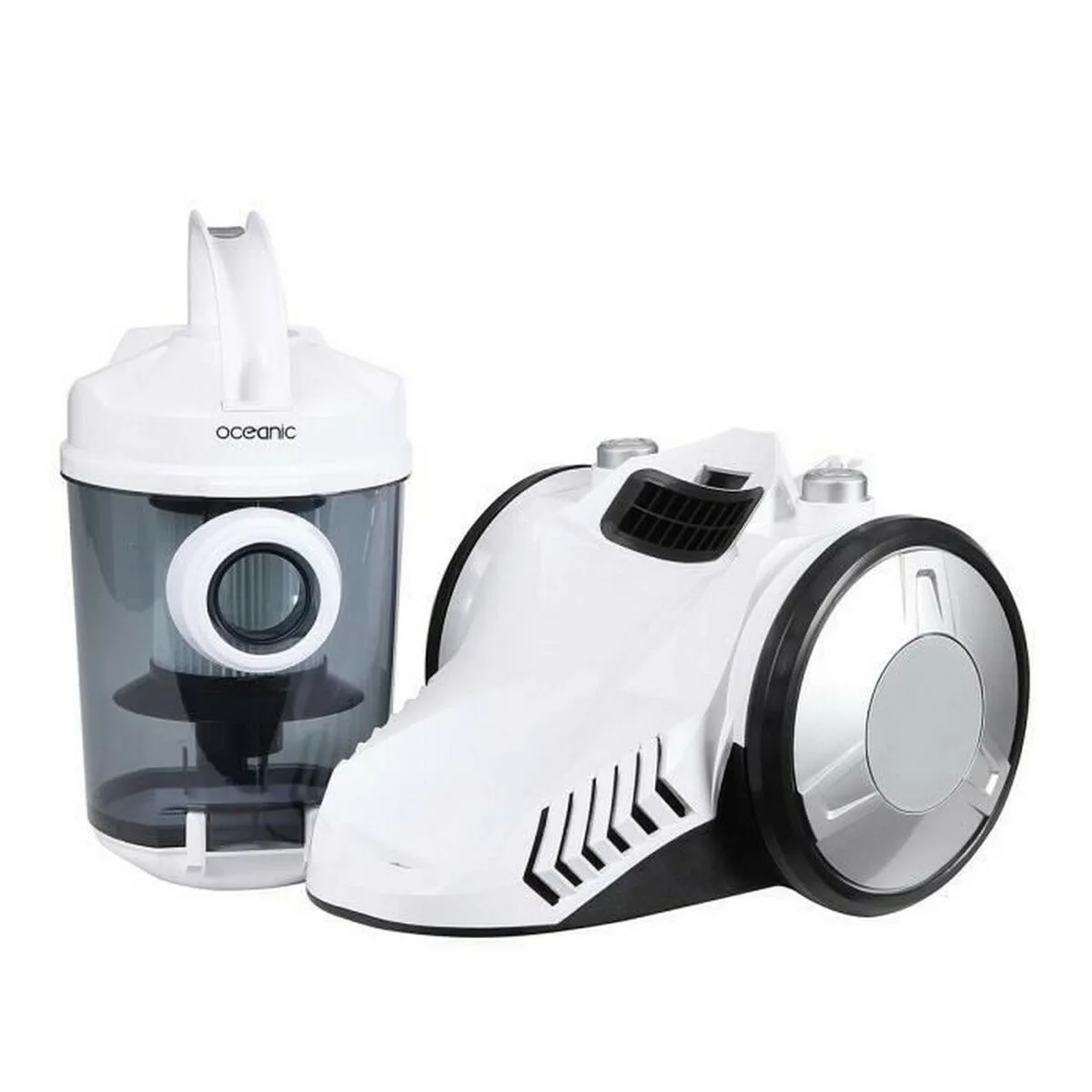 Aspirateur sans sac oceanic vc10wbax2 blanc 700 w s713797598. Chez Diaytar, nous célébrons la singularité de chaque produit, qu'il s'agisse d'un gadget tech ou d'un ustensile maison