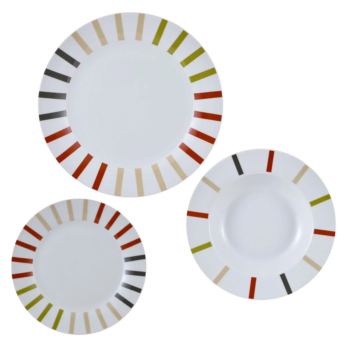 Assietes benetton safari porcelaine 12 pieces s500275863. Diaytar Home : Créez l'atmosphère parfaite dans chaque pièce de votre maison.