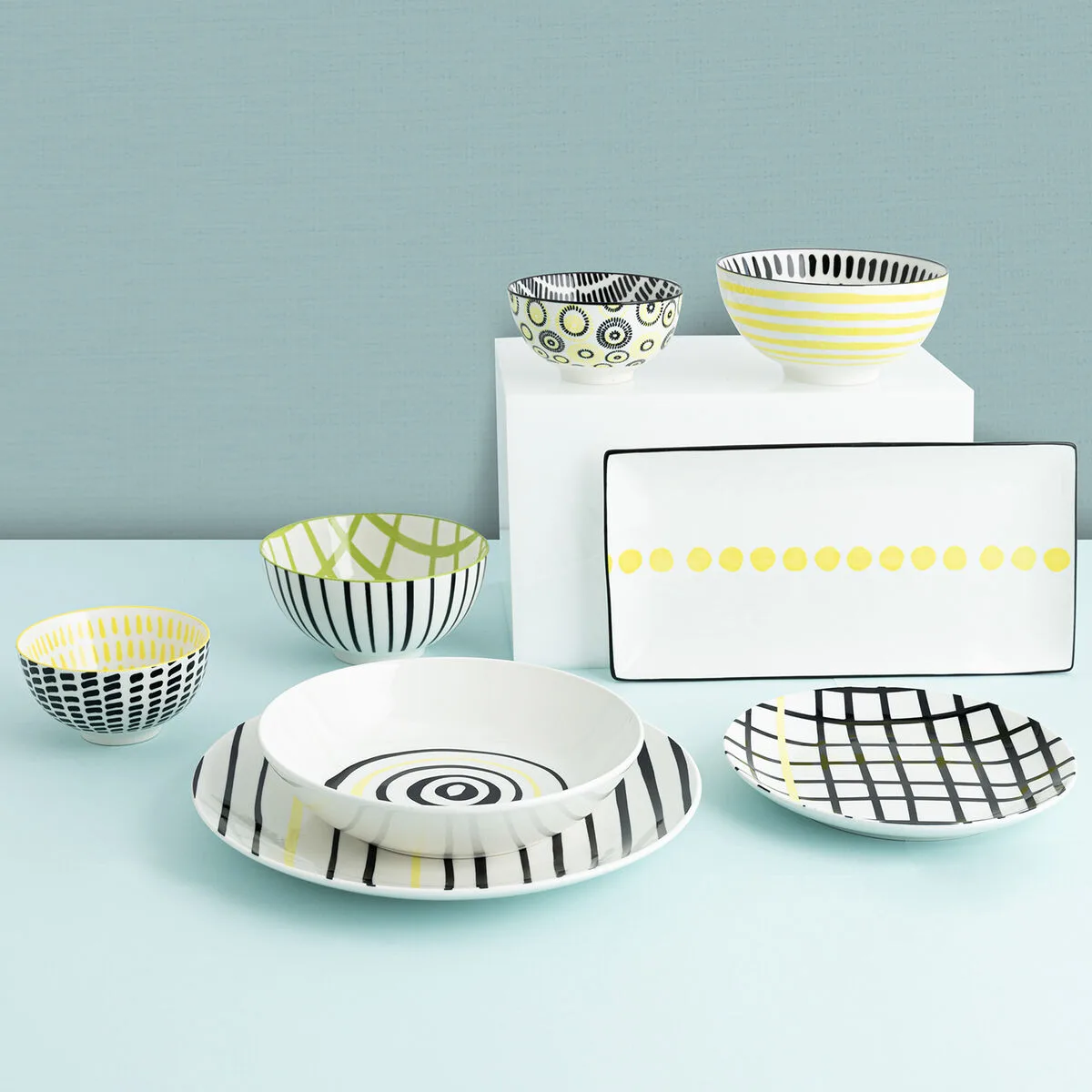 Assiette a dessert bidasoa zigzag multicouleur ceramique 19 cm 12 unites s271137416. Diaytar, c'est le compagnon des visionnaires, de ceux qui achètent aujourd'hui les produits qui seront incontournables demain.