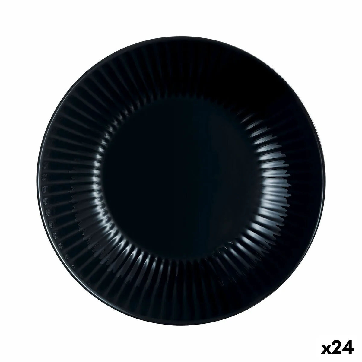 Assiette creuse luminarc cottage noir verre 20 cm 24 unites s271073415. Révélez votre style avec la collection capsule Diaytar, limitée et exclusive.